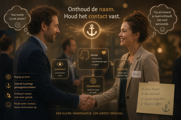 namen bij gezichten onthouden