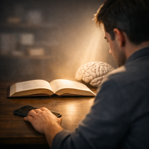 aandacht en een boek