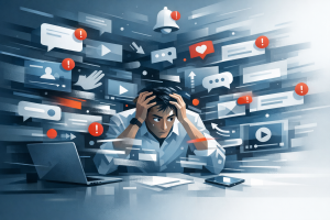 Social media probleem